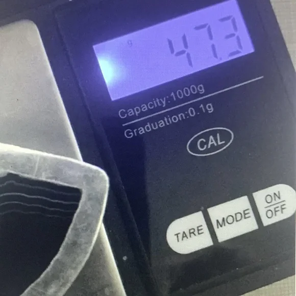 Pretty substantial Big bold Natural Botswana Agate gemstone pendant - Picture 6 of 11